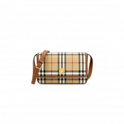 BURBERRY SINGLE SHOULDER CROSSBODY BAG 80704211 (20*13.5*4.7cm)